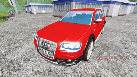 Audi A6 (C6) Allroad para Farming Simulator 2015