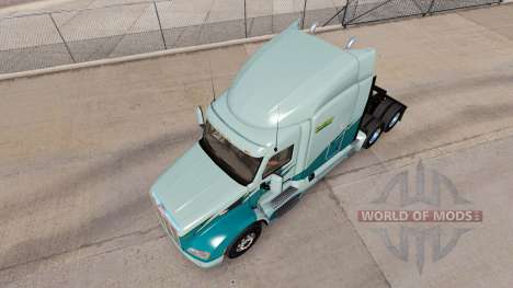 La piel en el Largo plazo camión Peterbilt para American Truck Simulator