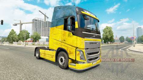 Ucrania piel para camiones Volvo para Euro Truck Simulator 2