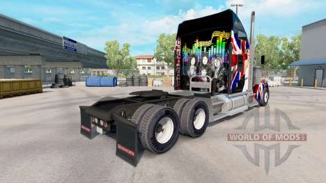 La piel de la Reina en el camión Kenworth W900 para American Truck Simulator