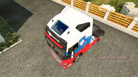Eslovenia piel para camiones Volvo para Euro Truck Simulator 2