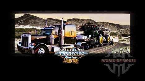 Pantallas de carga de Lancer para American Truck Simulator