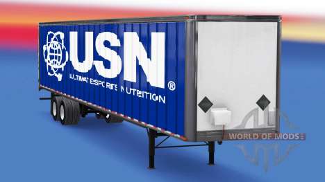 De metal semi-USN para American Truck Simulator
