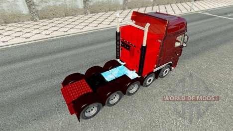 Adicional para el chasis de tractor DAF XF para Euro Truck Simulator 2
