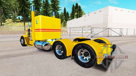 Amarillo Personalizado de la piel para el camión para American Truck Simulator