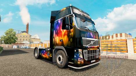 El Color de la piel de la Pared de Volvo trucks para Euro Truck Simulator 2