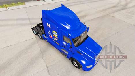NAPA Hendrick de la piel para el camión Peterbil para American Truck Simulator