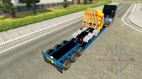 Baja barrido con un camión averiado para Euro Truck Simulator 2