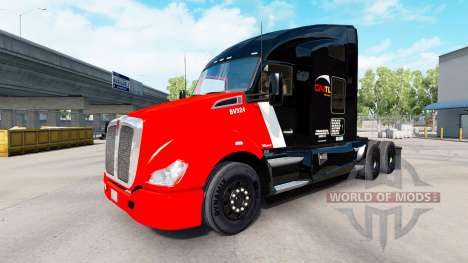 La piel CN el Transporte en los tractores y de l para American Truck Simulator