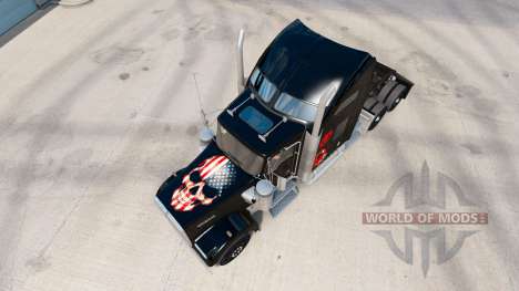 La piel sobre el Cráneo de camiones Kenworth W90 para American Truck Simulator