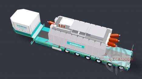 Siemens Transformador Trailer para American Truck Simulator
