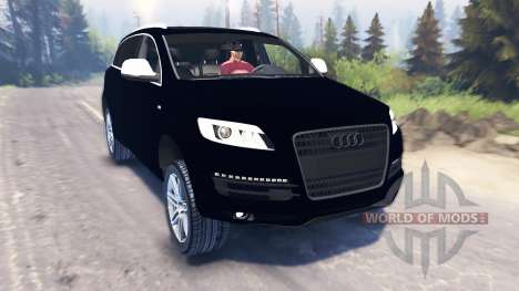 Audi Q7 para Spin Tires