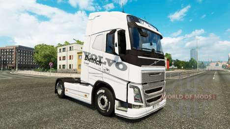 Dietrich piel para camiones Volvo para Euro Truck Simulator 2
