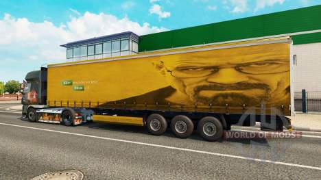 La piel de Walter White en el trailer para Euro Truck Simulator 2