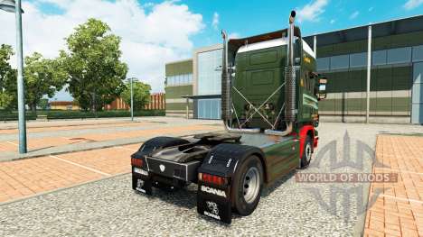 Edwards Transporte de la piel para Scania camión para Euro Truck Simulator 2
