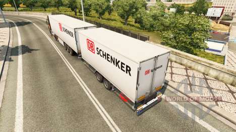 Semi remolque de la Corona Gigaliner [DB Schenke para Euro Truck Simulator 2
