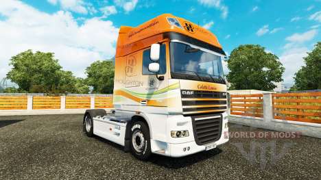 Houghton de la piel para DAF camión para Euro Truck Simulator 2