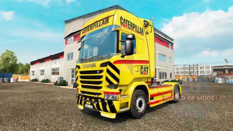 GATO de la piel para camión Scania para Euro Truck Simulator 2