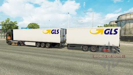 Semi-remolque Krone Gigaliner [GLS] para Euro Truck Simulator 2