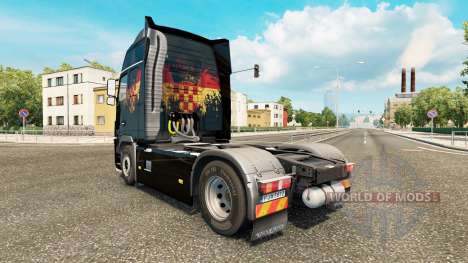 Croata la Bandera de la piel para camiones Volvo para Euro Truck Simulator 2
