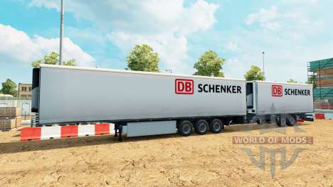 Semi remolque de la Corona Gigaliner [DB Schenke para Euro Truck Simulator 2