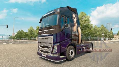 La piel que El Último De Nosotros en Volvo truck para Euro Truck Simulator 2