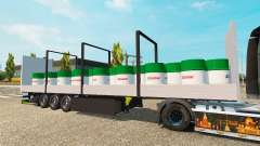 Semitrailer Schmitz Castrol para Euro Truck Simulator 2