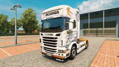 De la piel para Scania R2009 camión Scania para Euro Truck Simulator 2