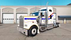 La piel de VIT Bicentenario del camión Kenworth W900 para American Truck Simulator