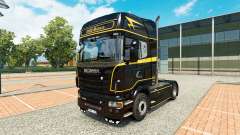 Piel de Oro Líneas en el tractor Scania para Euro Truck Simulator 2