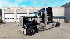 La piel de Jurassic World camión Kenworth W900 para American Truck Simulator