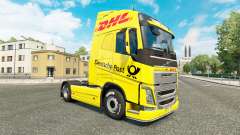 DHL piel para camiones Volvo para Euro Truck Simulator 2