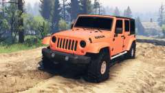 Jeep Wrangler Unlimited para Spin Tires