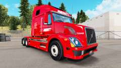 La piel Averitt Express tractor Volvo VNL 670 para American Truck Simulator