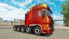 Adicional para el chasis de tractor DAF XF para Euro Truck Simulator 2