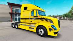 Robert de Transporte de la piel para camiones Volvo VNL 670 para American Truck Simulator