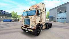 La piel Absoluta Badass en el camión Freightliner FLB para American Truck Simulator