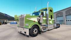 La piel De pasar el camión Kenworth W900 para American Truck Simulator
