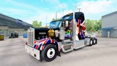 La piel de la Reina en el camión Kenworth W900 para American Truck Simulator