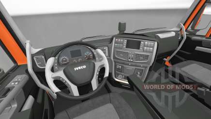 Interior de la nueva tractoras Iveco para Euro Truck Simulator 2
