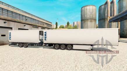 Semi-Remolque Krone Gigaliner [Pema] para Euro Truck Simulator 2