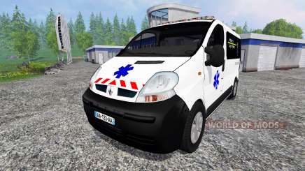 Renault Trafic Ambulance para Farming Simulator 2015