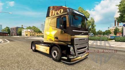Oro de la piel para camiones Volvo para Euro Truck Simulator 2