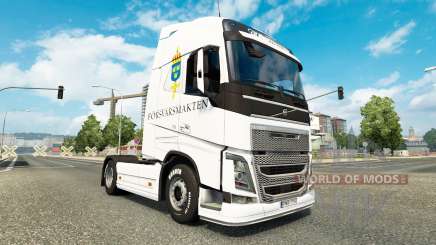 Forsvarsmakten de la piel para camiones Volvo para Euro Truck Simulator 2