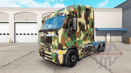 La piel del Ejército en el camión Freightliner Argosy para American Truck Simulator