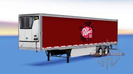 La piel Dr Pepper en el remolque para American Truck Simulator