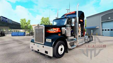 La piel, estados UNIDOS camión Kenworth W900 para American Truck Simulator