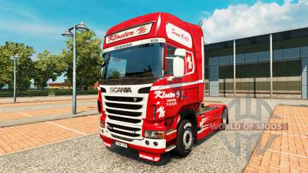 La piel Kloster en el tractor Scania para Euro Truck Simulator 2