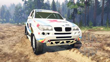 BMW X3 Rally para Spin Tires