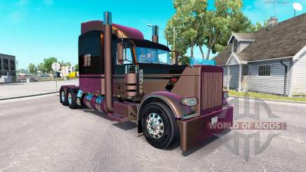 4 Metálico de la piel para el camión Peterbilt 389 para American Truck Simulator